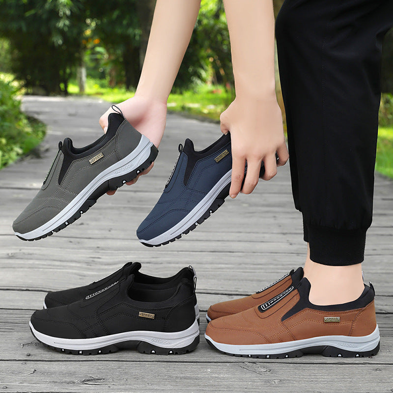 Damen Sneaker Leicht Outdoor rutschfest Slip-On Schuhe