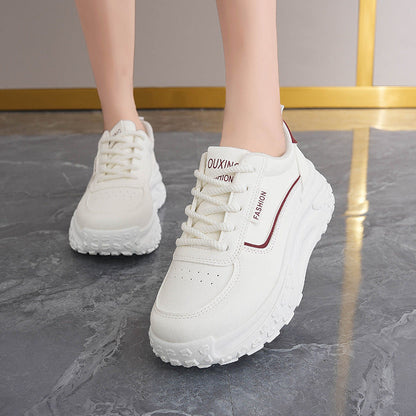 Damen Sneaker Sportschuhe Laufsohle Weich Modisch