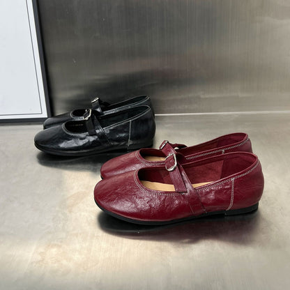 Damen Slipper Elegant Schnallenverschluss Warm