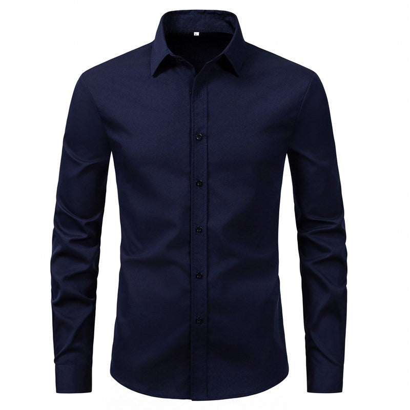 Herren Langarmhemd Elegant Modern Style