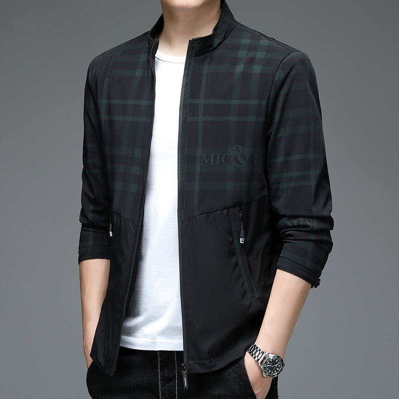 Herren Sportjacke Modern Urban Style