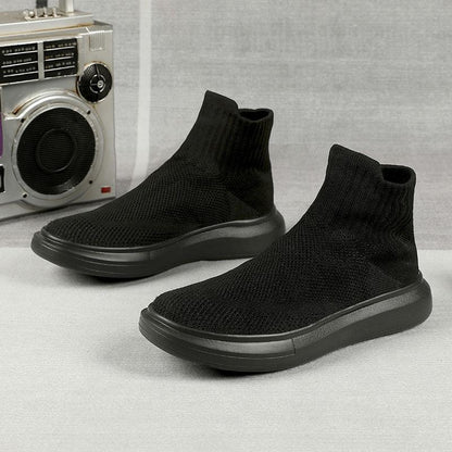 Damen Sneaker Socken Schuhe Atmungsaktiv Rutschfest
