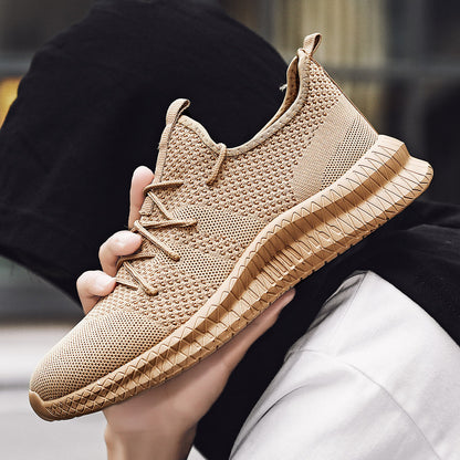 Damen Laufschuhe Atmungsaktiv Flexibel Schwarz