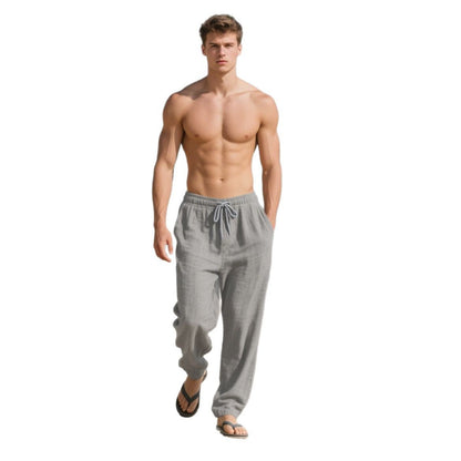 Bequeme Herrenhose Elastisch Mit Taschen Freizeit