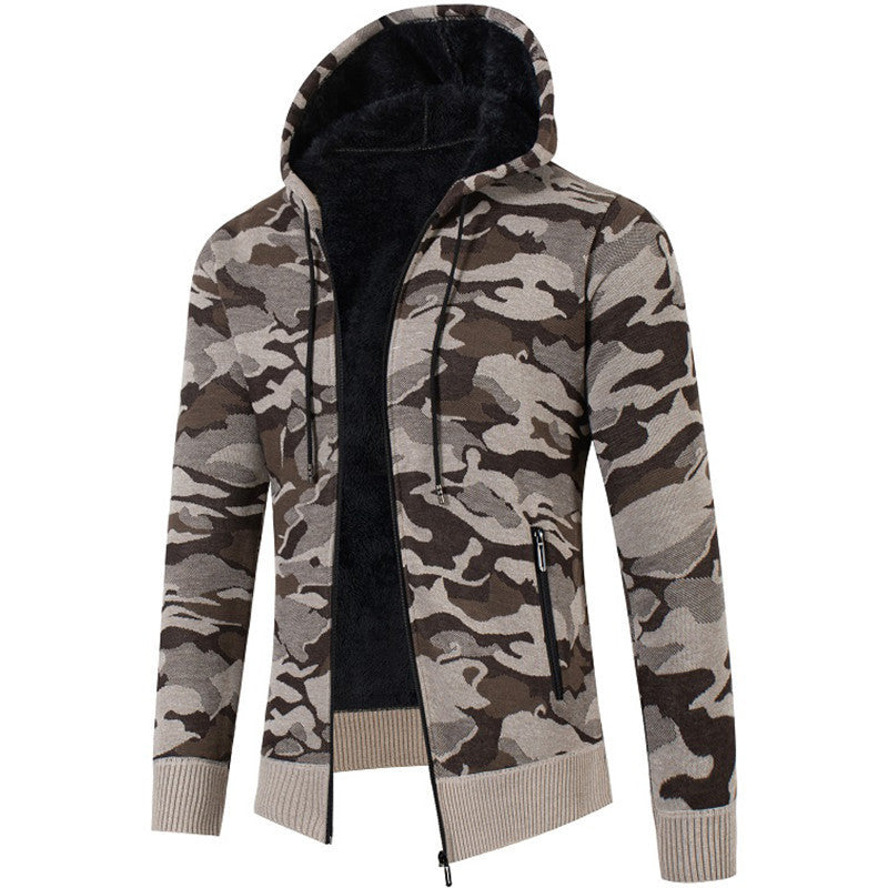 Herren Kapuzenpullover Karo Modern Trendy