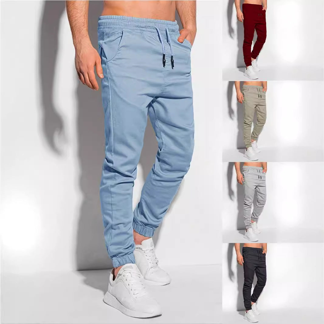 Herren Jogginghose Sportlich Mit Seitentaschen Bequem - BerlinGlamour