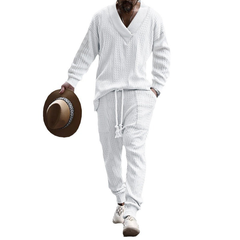 Herren Strickanzug Modern Großstadtchic
