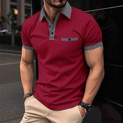 Herren Poloshirt Modern Slim Fit mit Kragen und Style - BerlinGlamour
