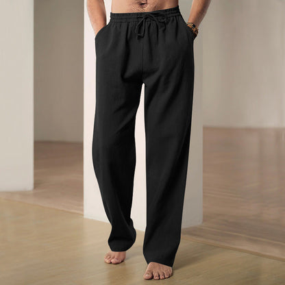 Bequeme Herrenhosen Mit Elastischem Bund Und Taschen