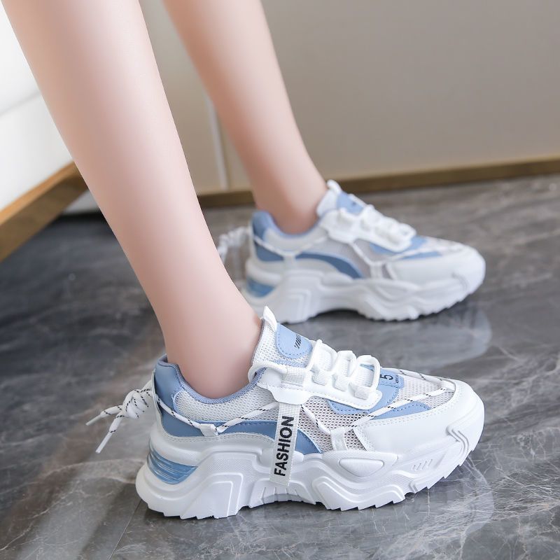 Damen Sneaker Atmungsaktiv Chunky Mode Schuhe