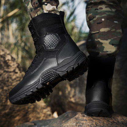 Herren Stiefel Taktisch Multifunktions Outdoor Schwarz