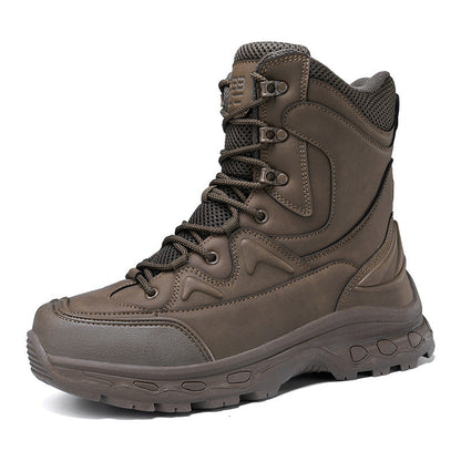 Herren Tactical Boots mit Knöchelschutz Rutschfest Outdoor