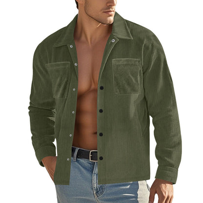 Herren Cordjacke Modern Schnitt Praktisch