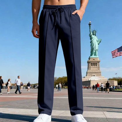 Bequeme Herren Jogginghose Elastisch Mit Taschen