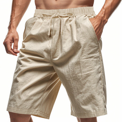 Herren Cargo Shorts Bequem Elastisch Große Taschen