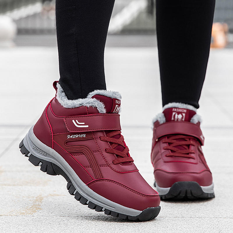 Damen Sneaker Warm Winter Schuhe rutschfest Sportlich - BerlinGlamour