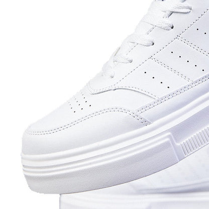 Damen Sneaker Bequem Modisch Dämpfende Sohle Schwarz