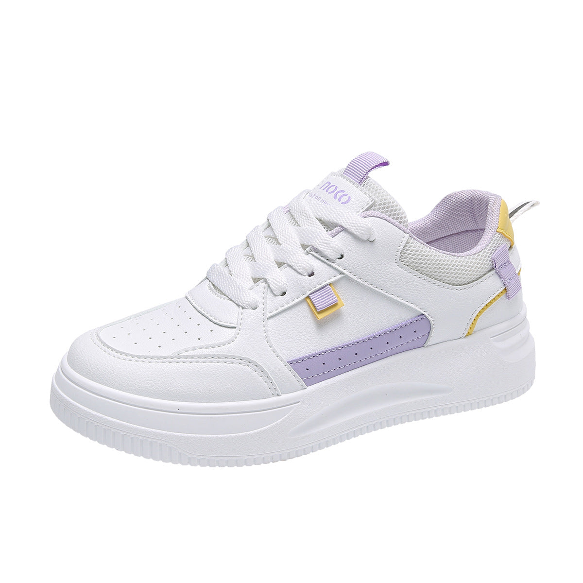 Damen Sneaker Laufsohle Atmungsaktiv Modern Sportlich