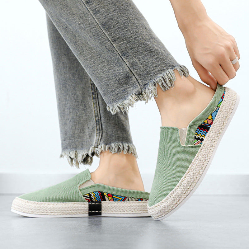 Damen Espadrilles Bequem Modisch Farbenfroh Sommer