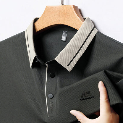 Herren Poloshirt Feuchtigkeitsregulierend Moderner Kragen