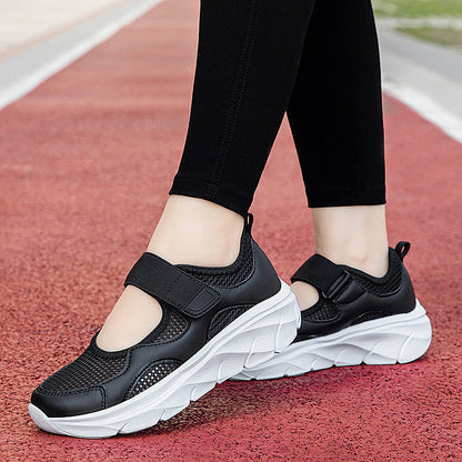 Damen Sneaker Atmungsaktiv Leicht Netzmaterial
