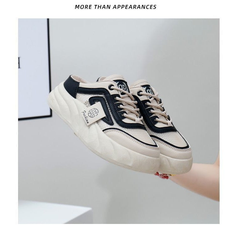 Damen Sneaker Leicht Modisch Weiße Schuhe