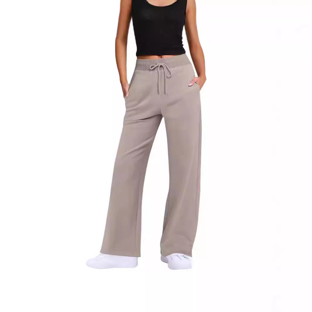 Damen Sporthose Weite Bequem Sportliche Hose