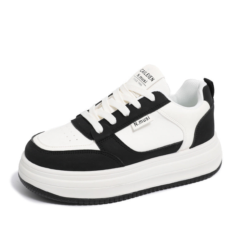 Damen Plateausneaker Bequem Atmungsaktiv Komfort