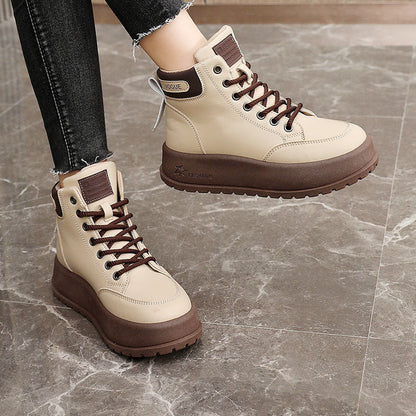 Damen Sneaker High-Top Modell Rutschfest Schnürsenkel