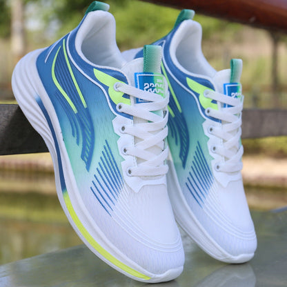 Damen Sneaker Sportlich Laufschuhe mit Dämpfung und Flexibilität