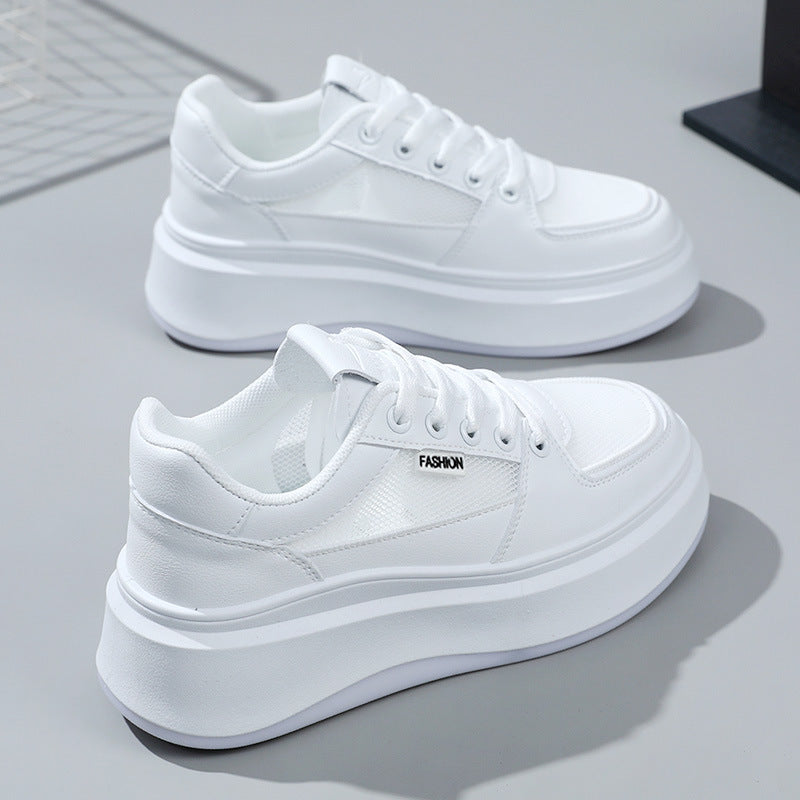 Damen Sneaker Hoch Plattform atmungsaktiv Mesh - BerlinGlamour