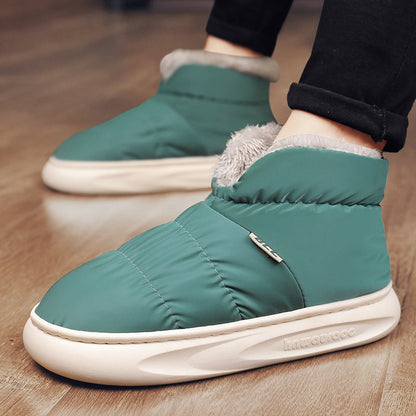 Damen Hausschuhe Stiefel Kuschelig Warm Winter