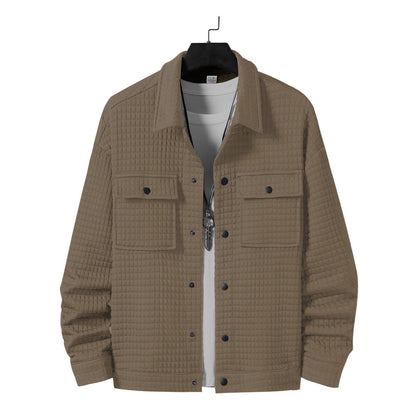 Herren Freizeitjacke Mit Taschen Modern Sportlich