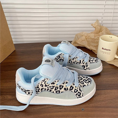 Damen Sneaker Bequem Verspielt Fashion Sport