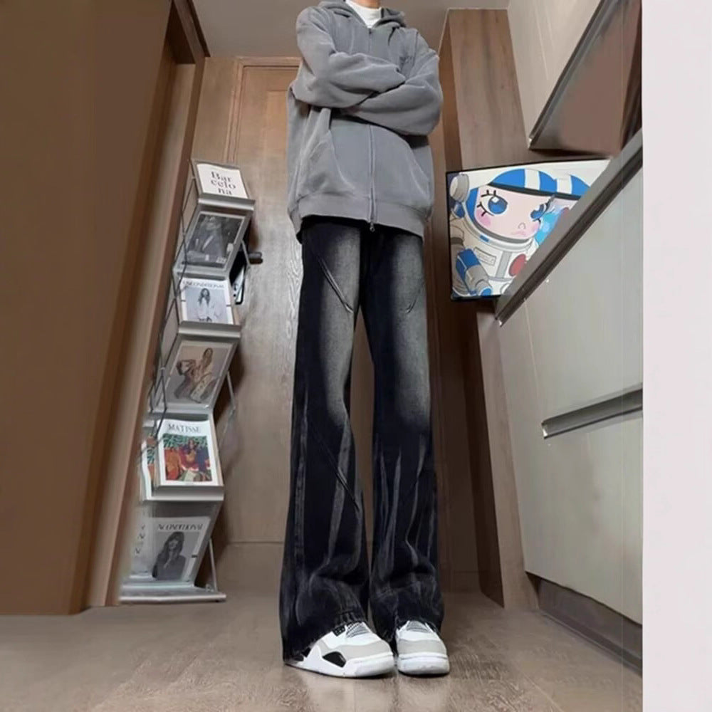 Herren Jeans Used Look Baggy Relaxed Fit