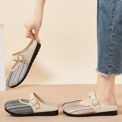 Damen Clogs Bequem Verstellbar Komfort Fußbett