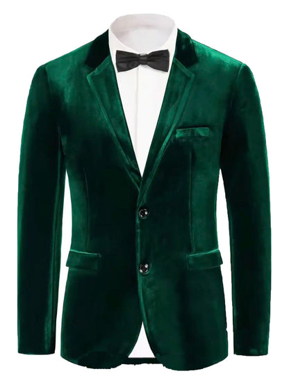 Herren Blazer Samt Elegant Berlin Style