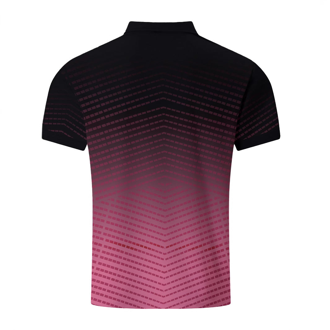 Herren Poloshirt 3D Muster Modern Berlin Style