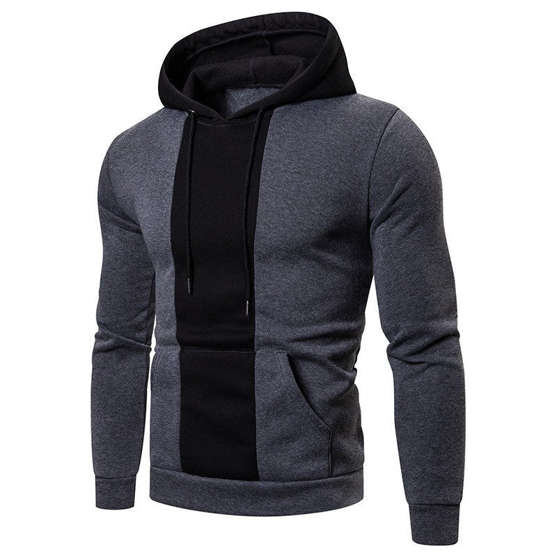 Herren Kapuzenpullover Farbblock Design Modern Trendy