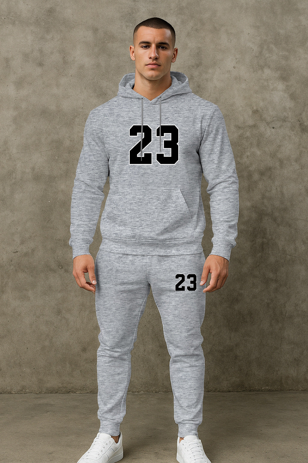 Herren Sportanzug Modern mit Grafikdesign Großstadt Style