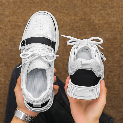 Damen Sneaker atmungsaktiv Mesh Schnürsenkel Sport