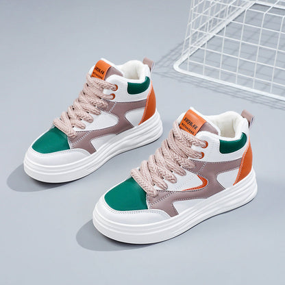 Damen Sneaker High-Top modisch Trendfarben