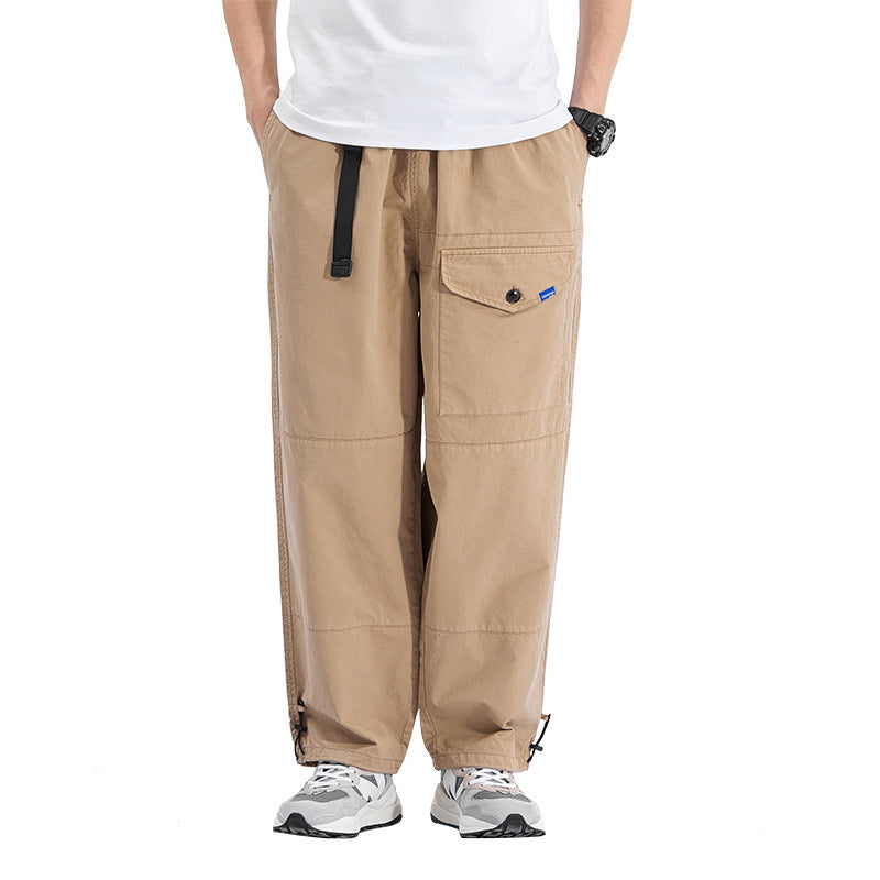 Herren Cargo-Hose Bequem Viel Taschen Elastisch