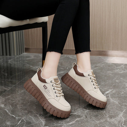 Damen Sneaker Hoch Plateau Chunky Modisch