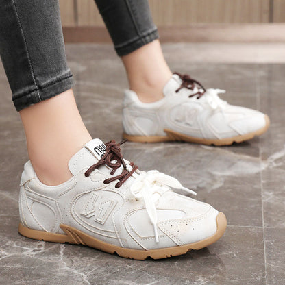 Sneakers Damen Sportlich Atmungsaktiv Rutschfest