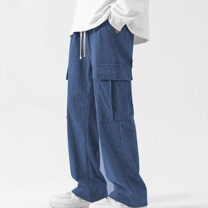 Herren Cargo-Hose Bequem Stretch - BerlinGlamour
