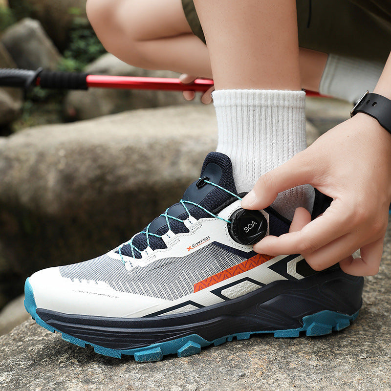 Damen Trailrunning Schuhe BOA-Verschluss Laufschuhe Damen Weich - BerlinGlamour