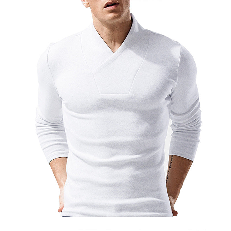 Herren Pullover Stehkragen Modern Trendy