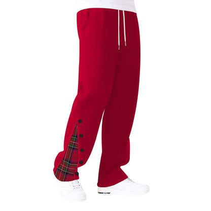 Bequeme Herrenhose Freizeit Hose mit Karomuster