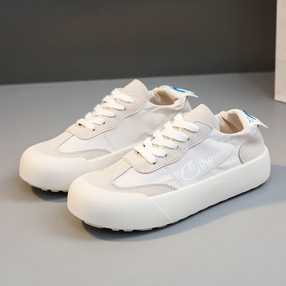 Damen Sneaker Bequem Hohe Sohle Atmungsaktiv Mesh